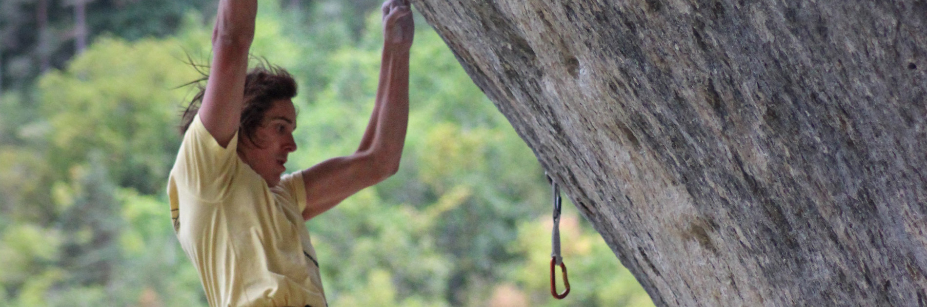 Imagefoto mit dem ROCKET, Luis Gerhardt Bouldern Adieu Wolfgang 2017