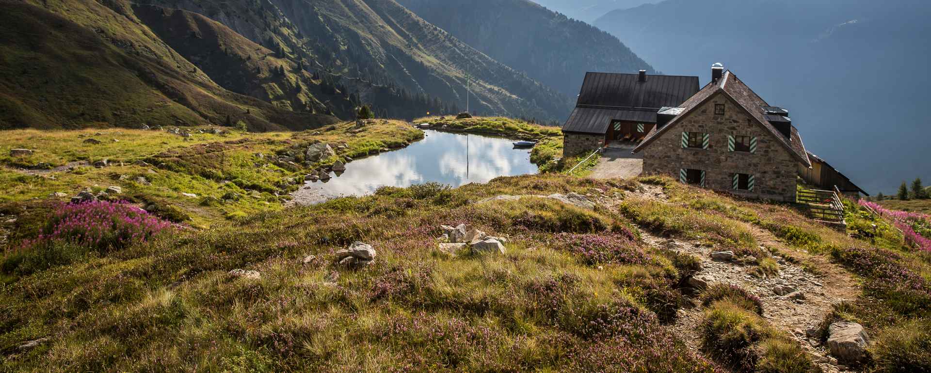 Wandern auf der Friedrichshafnerhütte, Galtür