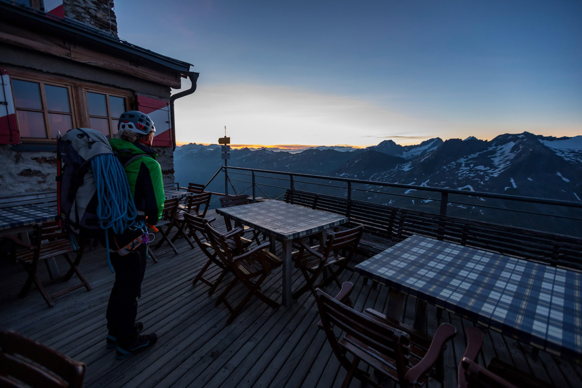 Hochtour Hochwilde Klettern Schalfkogel lena obergurgl