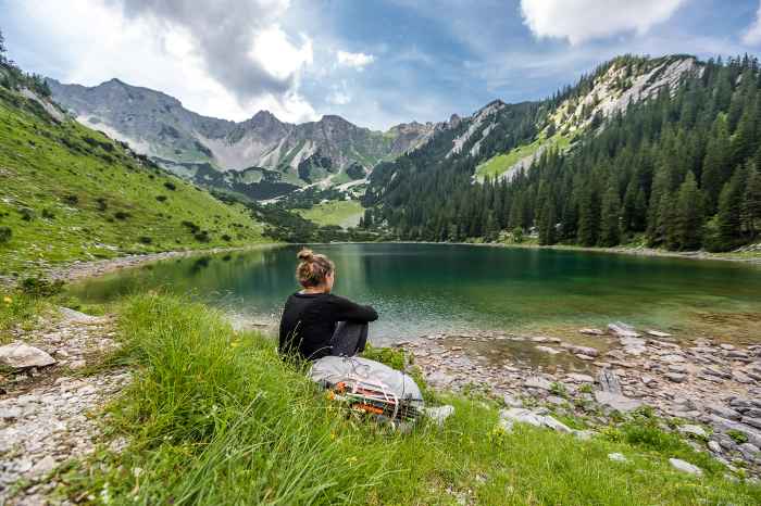 Imagefoto mit dem INNOX GTX MID Ws, Wandern Ulligunde Zugspitzregion