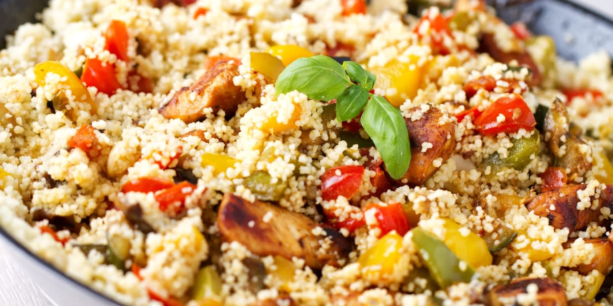 cous cous con verdure