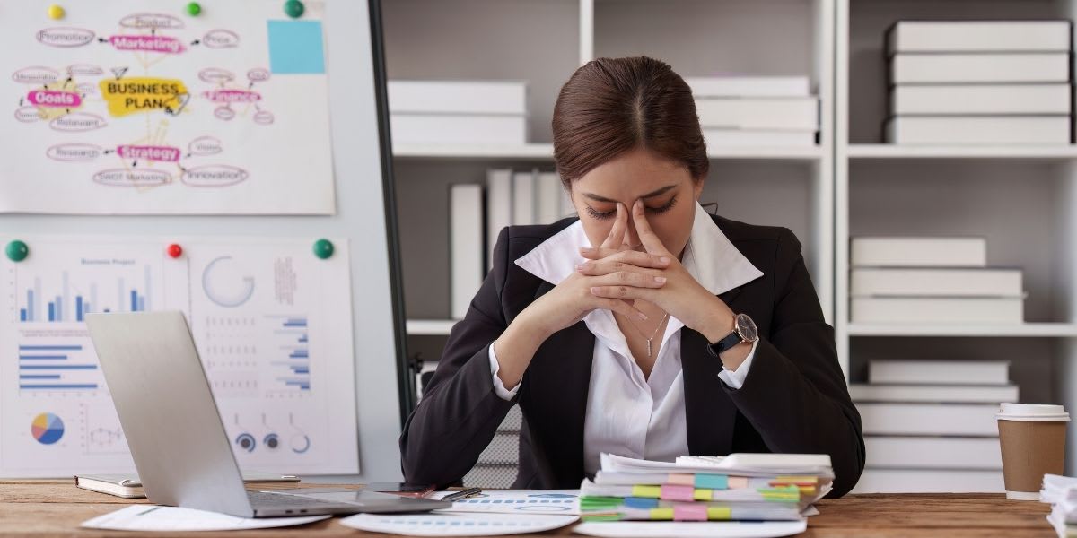 stress da lavoro: sintomi fisici