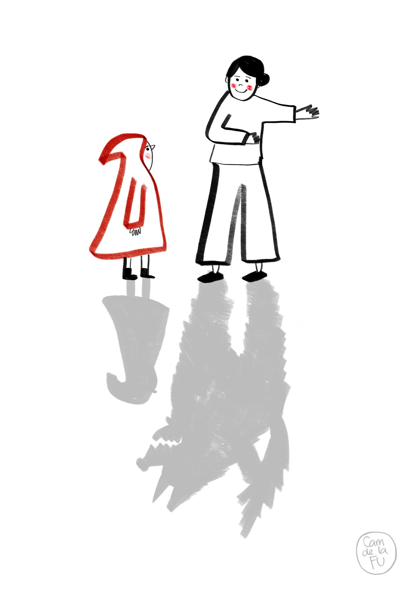 Ilustraciones para FADES – Reinserta, detalle 1 — ilustración de Camdelafu