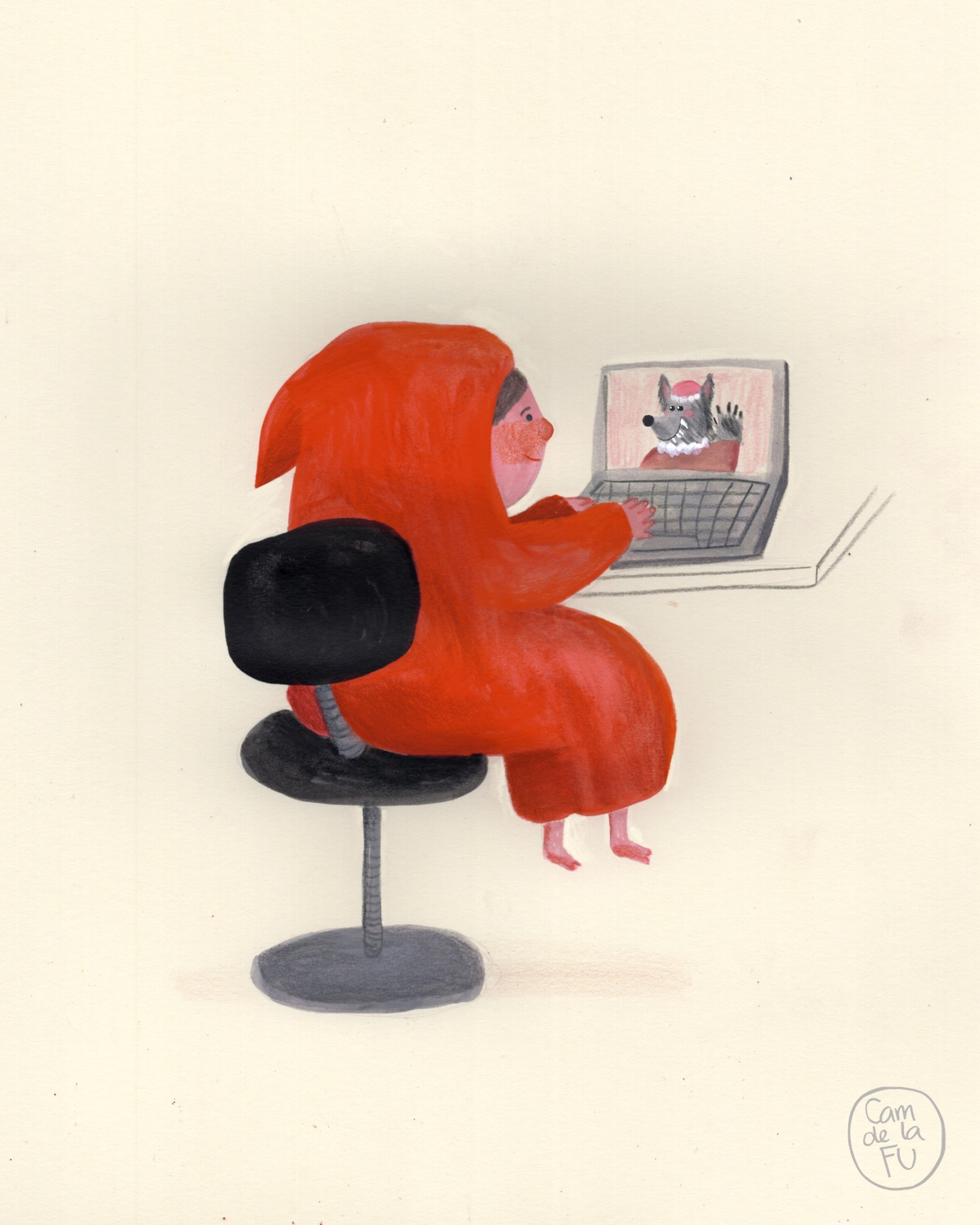 Ilustraciones para FADES – Reinserta, detalle 6 — ilustración de Camdelafu