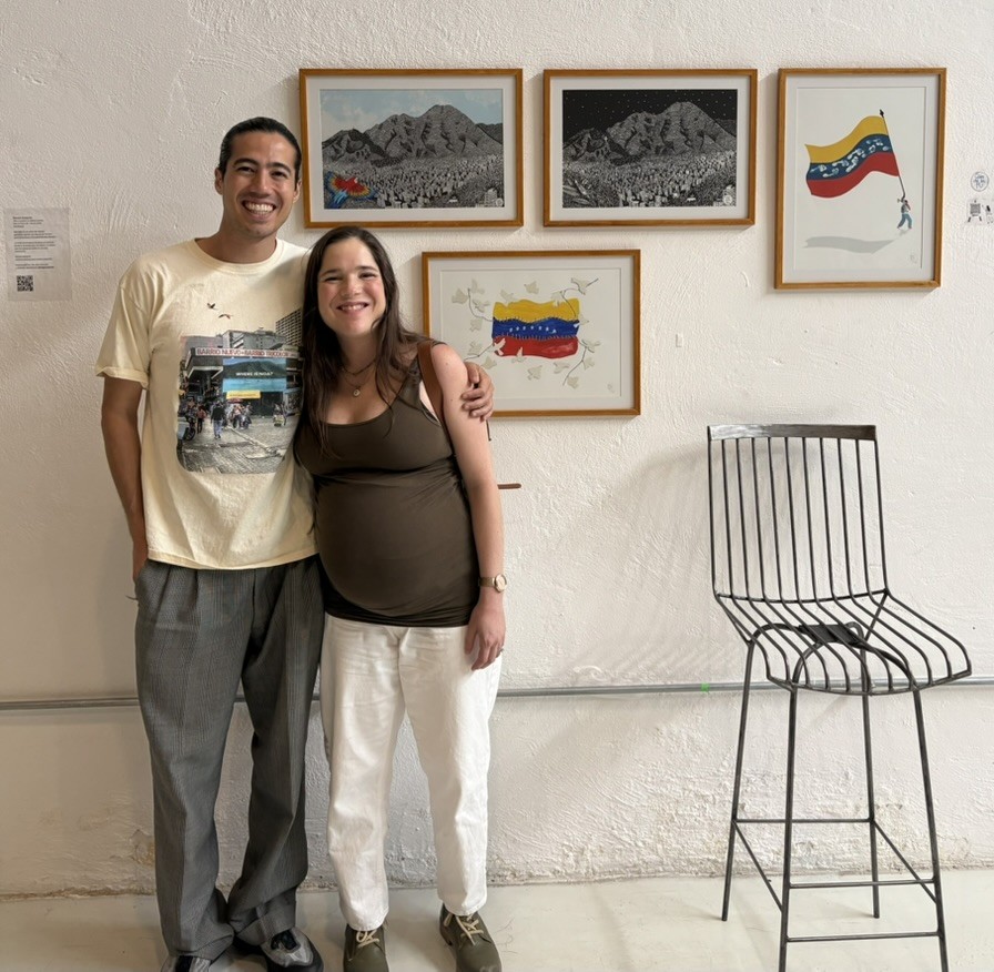 Lo mejor de Venezuela es su gente — exposición con Noa Iimura — ilustración de Camdelafu