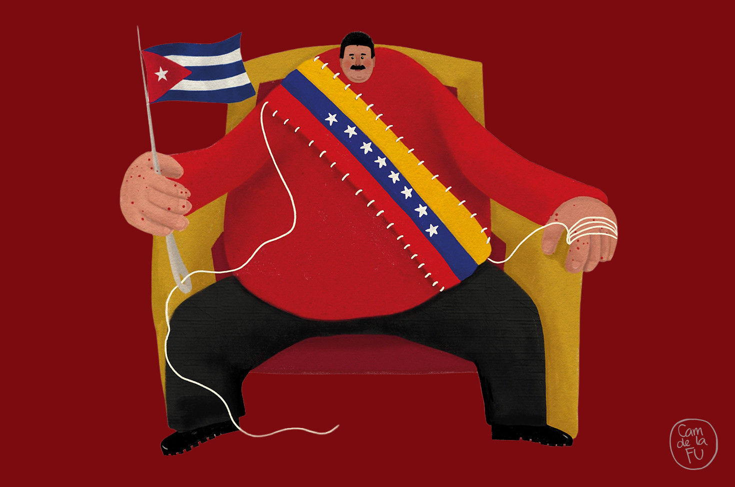 Portada para Nuestro Tiempo – Universidad de Navarra, detalle 3 — ilustración de Camdelafu