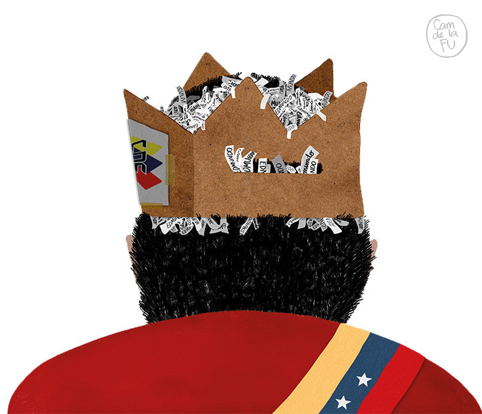 Portada para Nuestro Tiempo – Universidad de Navarra, detalle 4 — ilustración de Camdelafu
