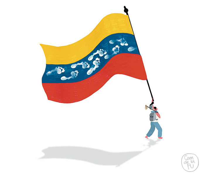 Portada para Nuestro Tiempo – Universidad de Navarra, detalle 6 — ilustración de Camdelafu