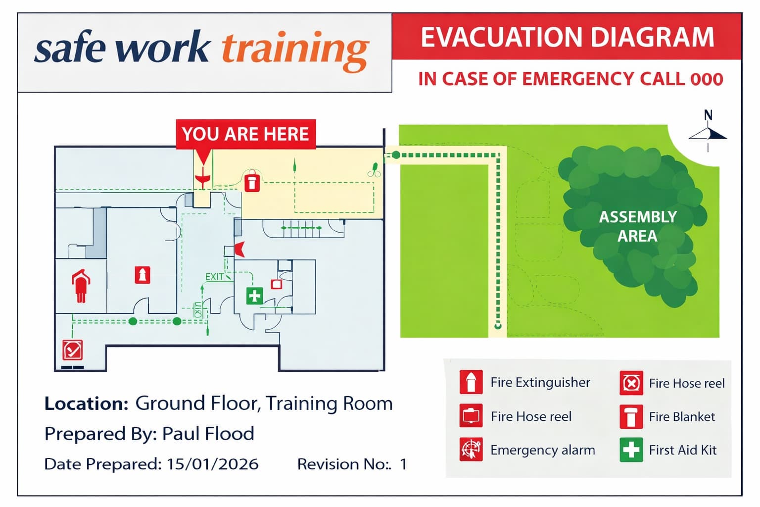 Evacuation Diagrams