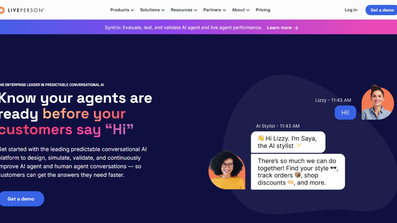 LivePerson screenshot 1