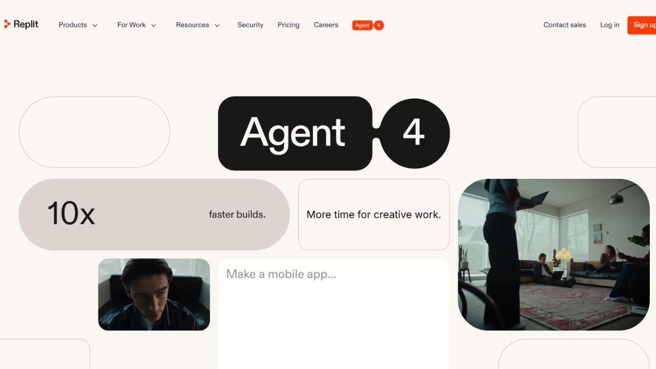 Replit (Agent 4) screenshot 1