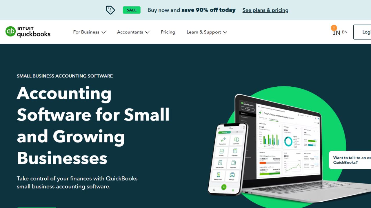 QuickBooks AI screenshot 1