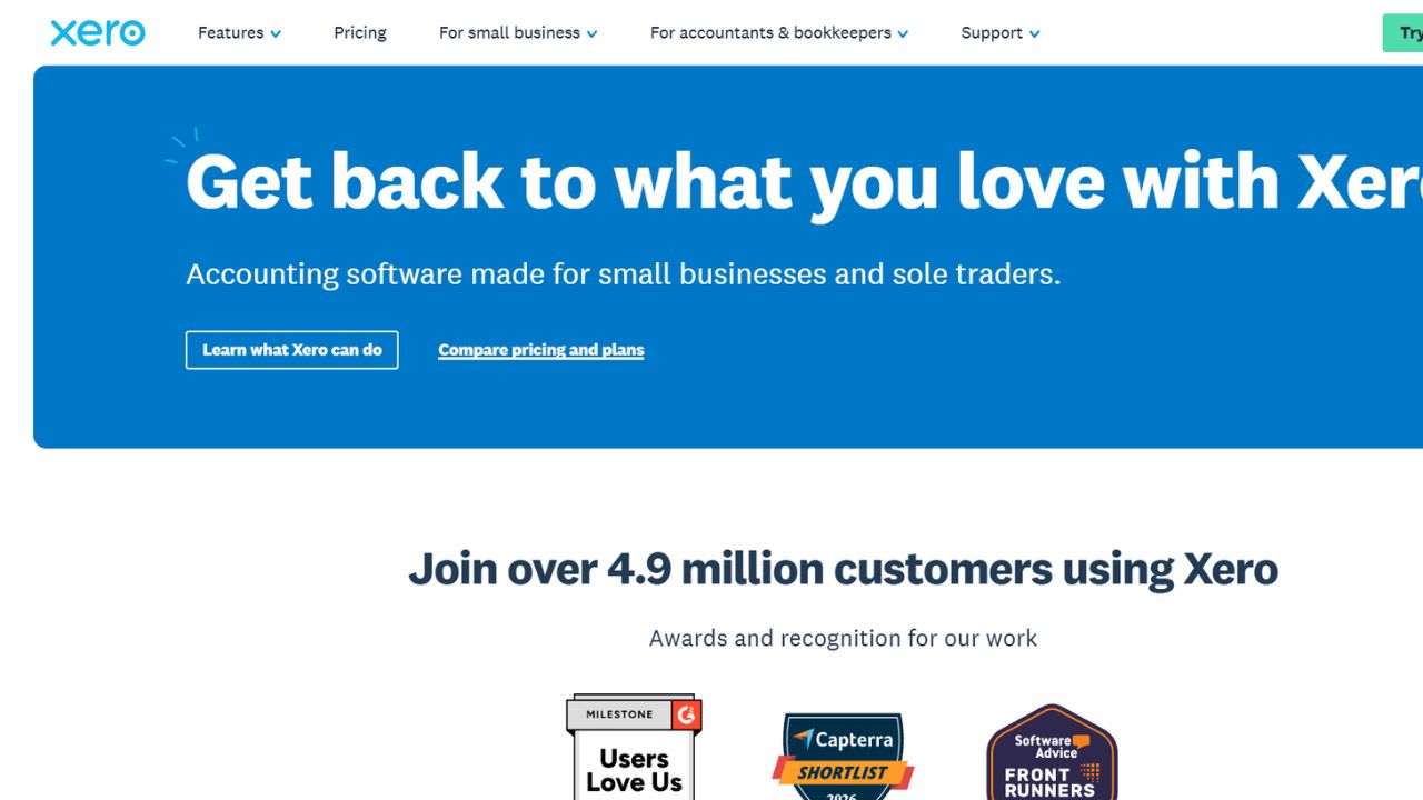 Xero screenshot 1