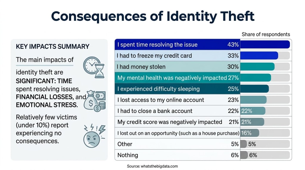 Consequences of Identity Theft