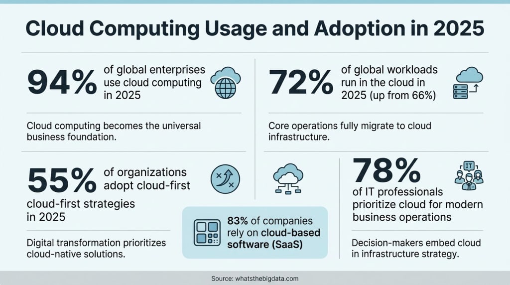 Cloud Computing Usage and Adoption Statistics