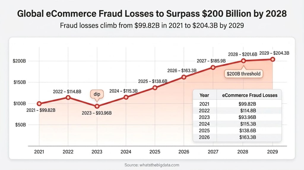 Global eCommerce Fraud Losses