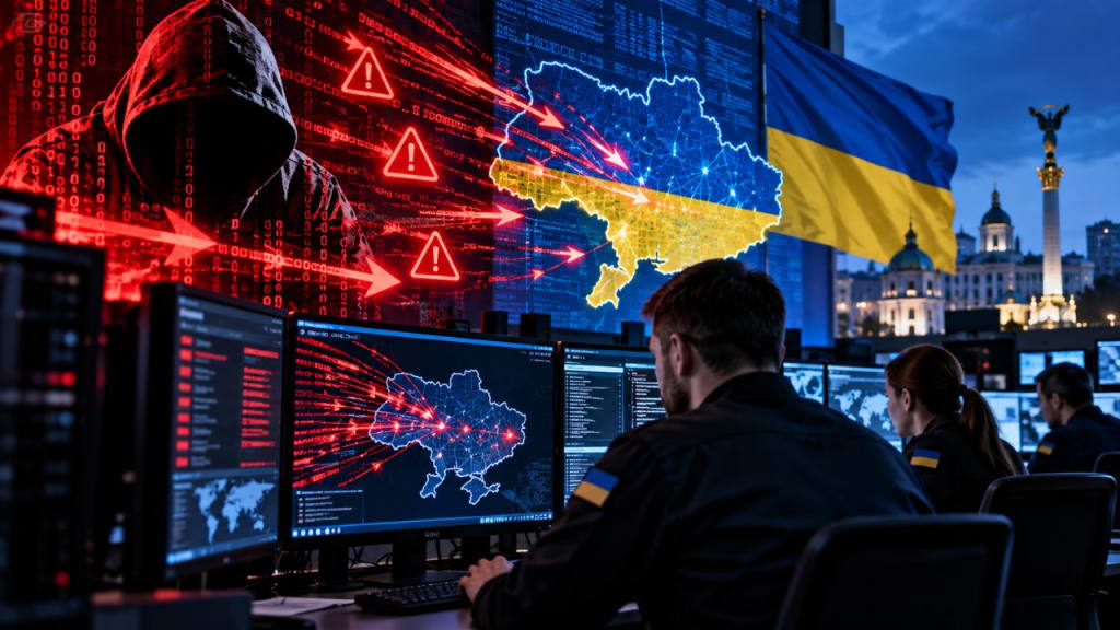 Ukraine Faces Thousands of Cyberattacks Each Year