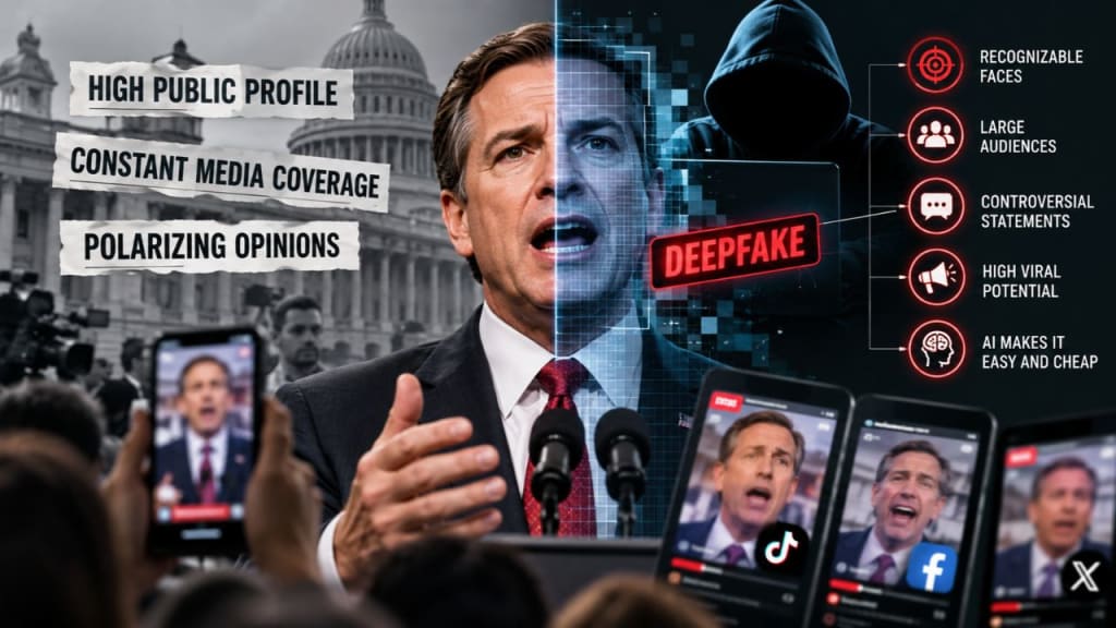 Why Politicians Are Easy Targets for Deepfake Abuse