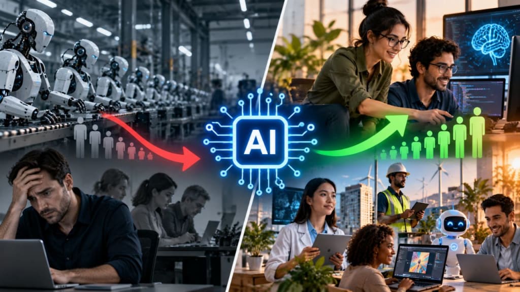 Is AI Creating More Jobs Than It Replaces?
