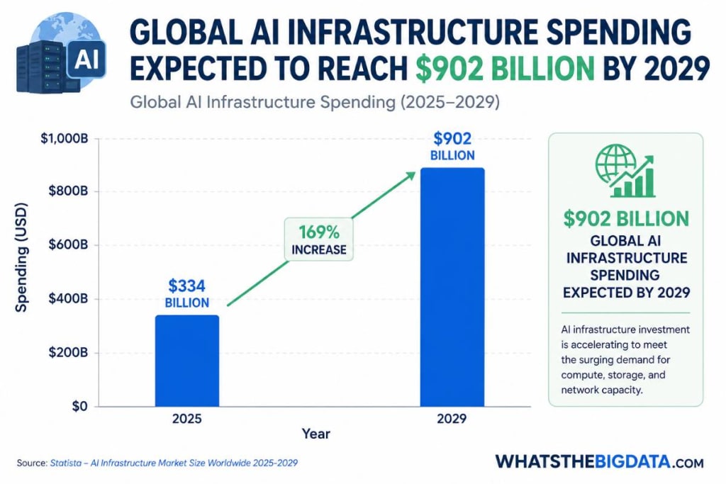 Global AI Infrastructure Spending Expected to Reach 2 Billion by 2029