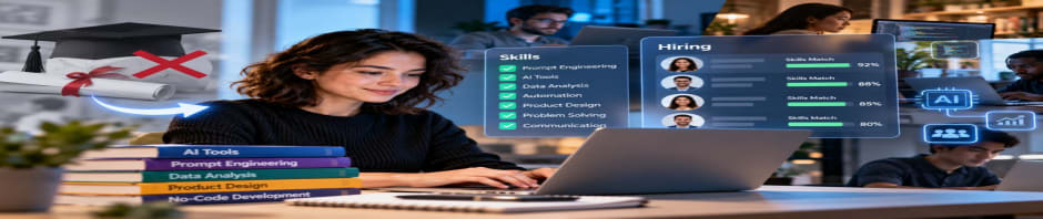 You Don't Need a CS Degree: The Rise of Skills-First Hiring in AI (And What It Means for 100 Million Workers)