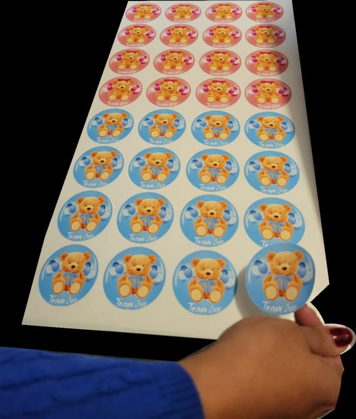 Stickers personalizados impresos por MediaHaus Saltillo