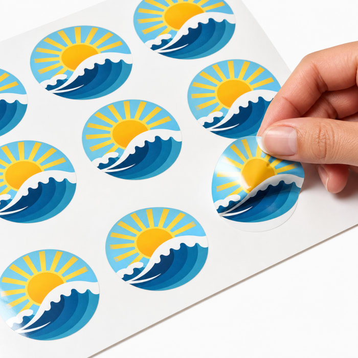 Stickers personalizados corte contorno Saltillo
