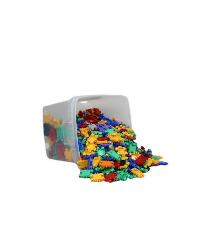 CLICS CONTAINER WITH TRANSPARENT LID 600 PCS