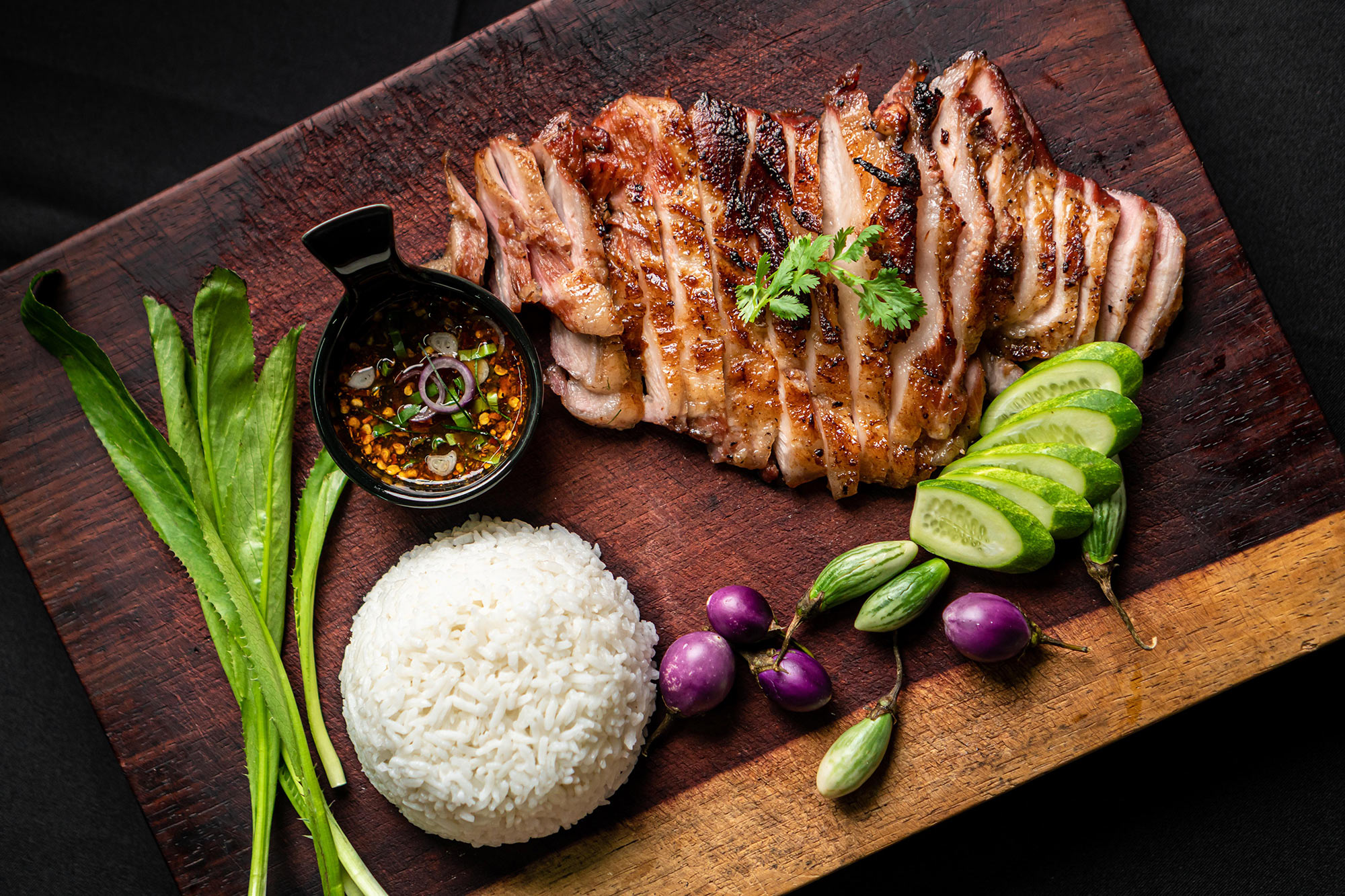 Una comida deliciosa y saludable