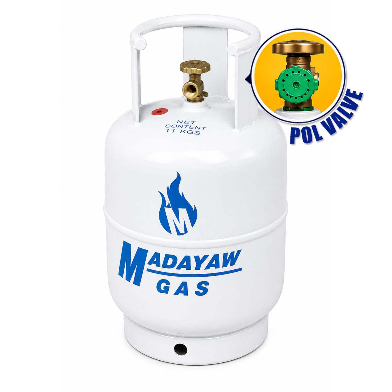 11kg LPG Tank with Pol valve