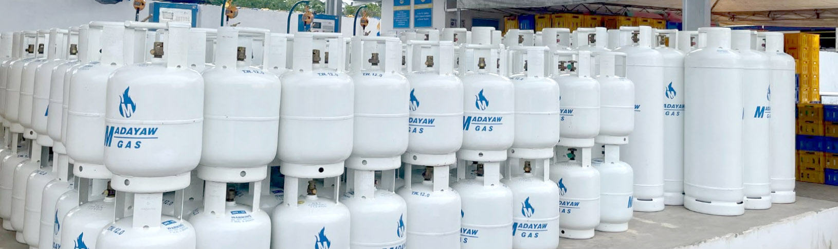 Madayaw Gas DOE-approved LPG tanks