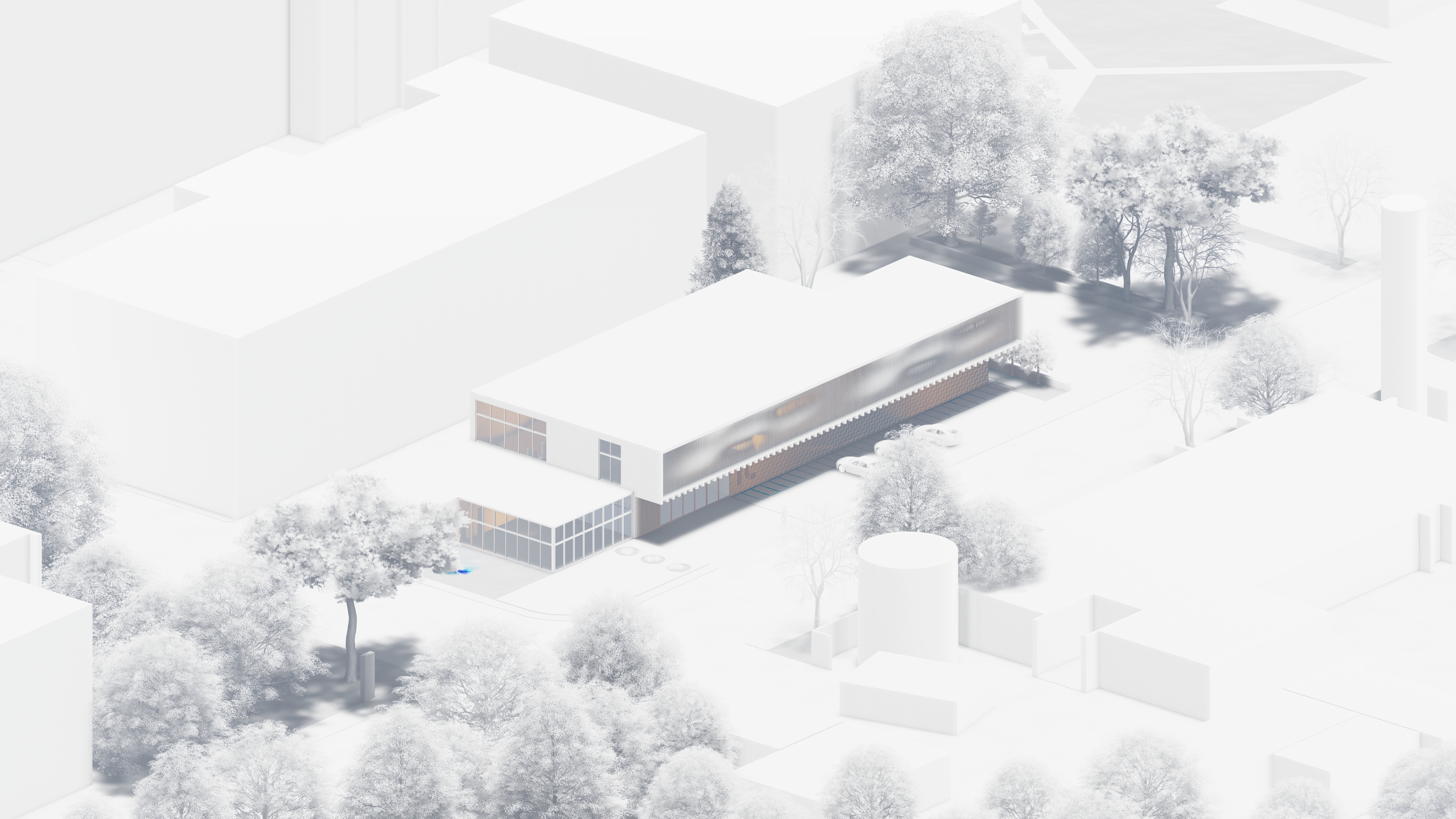 Facade Lounge for University of Canterbury