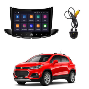 Radio Android, Adaptador Y Camara Retroceso para Chevrolet Tracker 2018, 2019, 2020