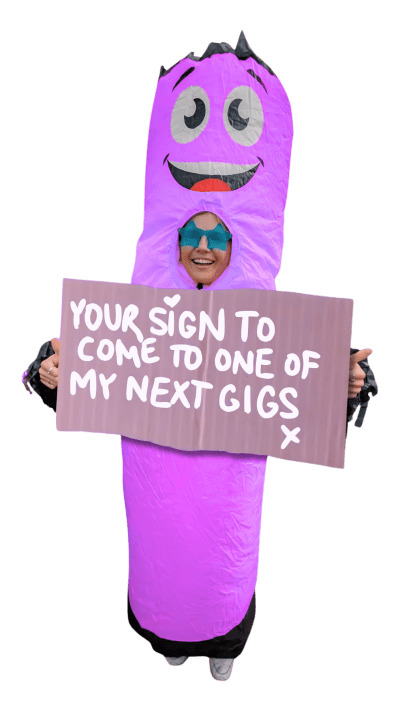 Boogielou in costume