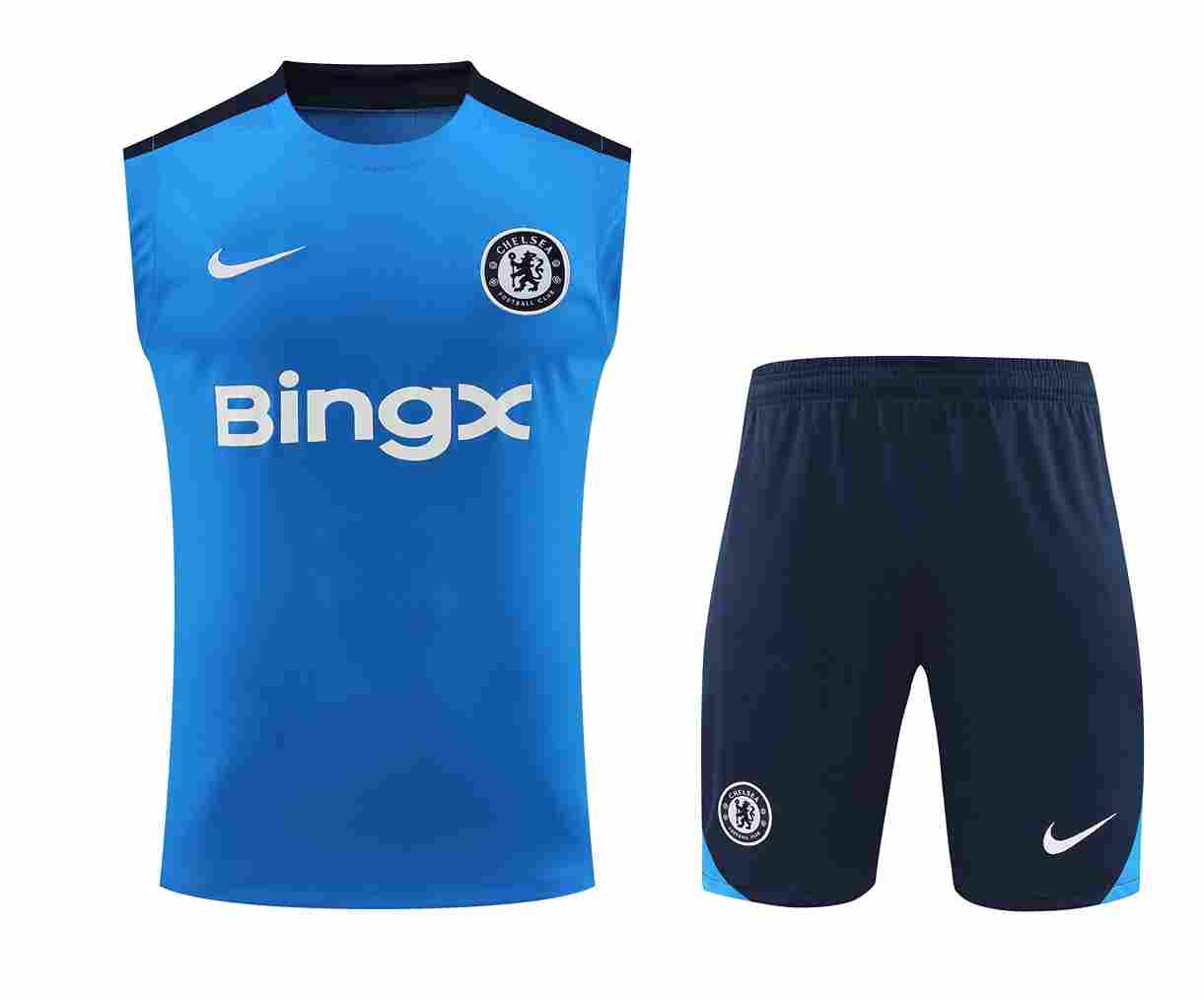 Chelsea Training Kit Sleeveless Electric Blue 25 26