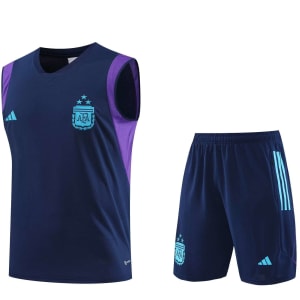 Argentina Sleeveless Training Kit 23/24 – Blue Navy