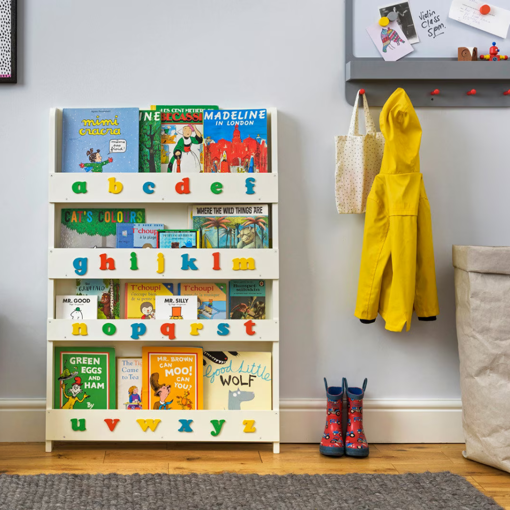 Bookshelf with children's book