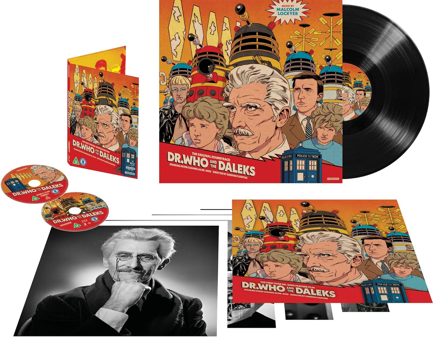 Doctor Who and the Daleks cover art