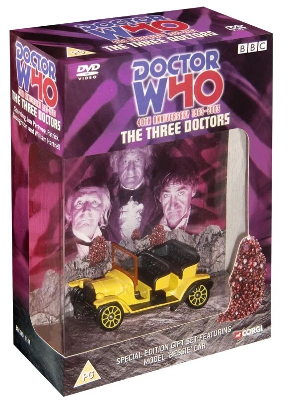 The Three Doctors cover art