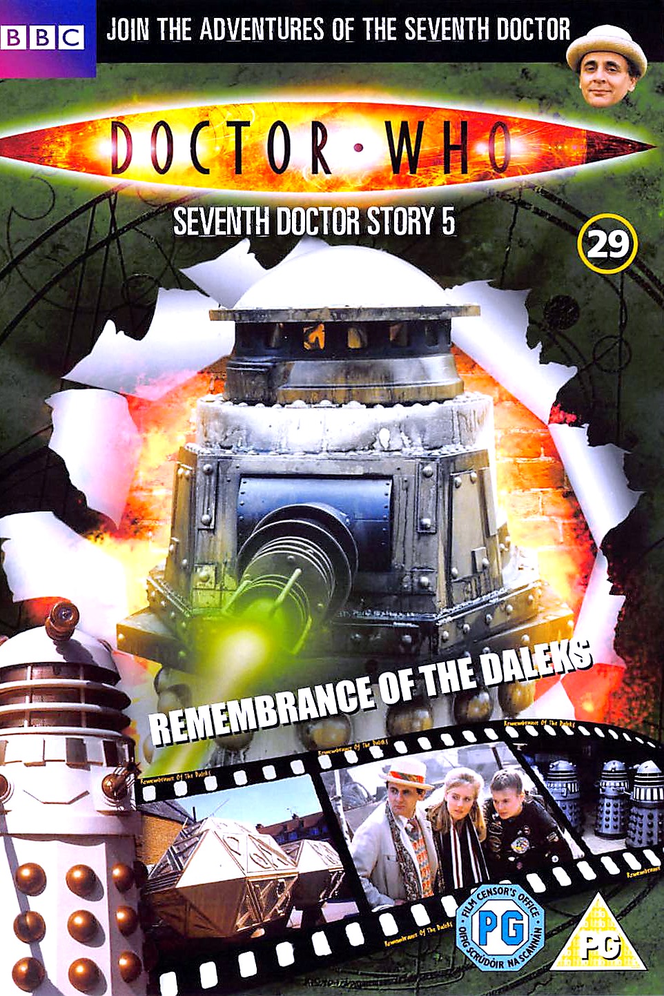 Remembrance of the Daleks cover art