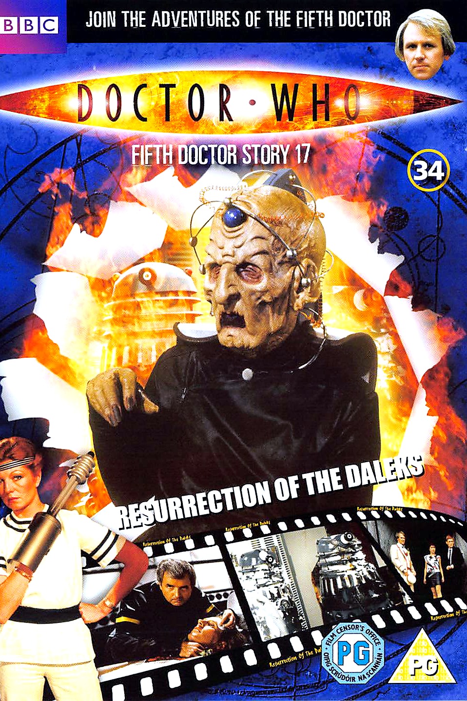 Resurrection of the Daleks cover art