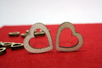 Laser Engraved Wood Jewellery