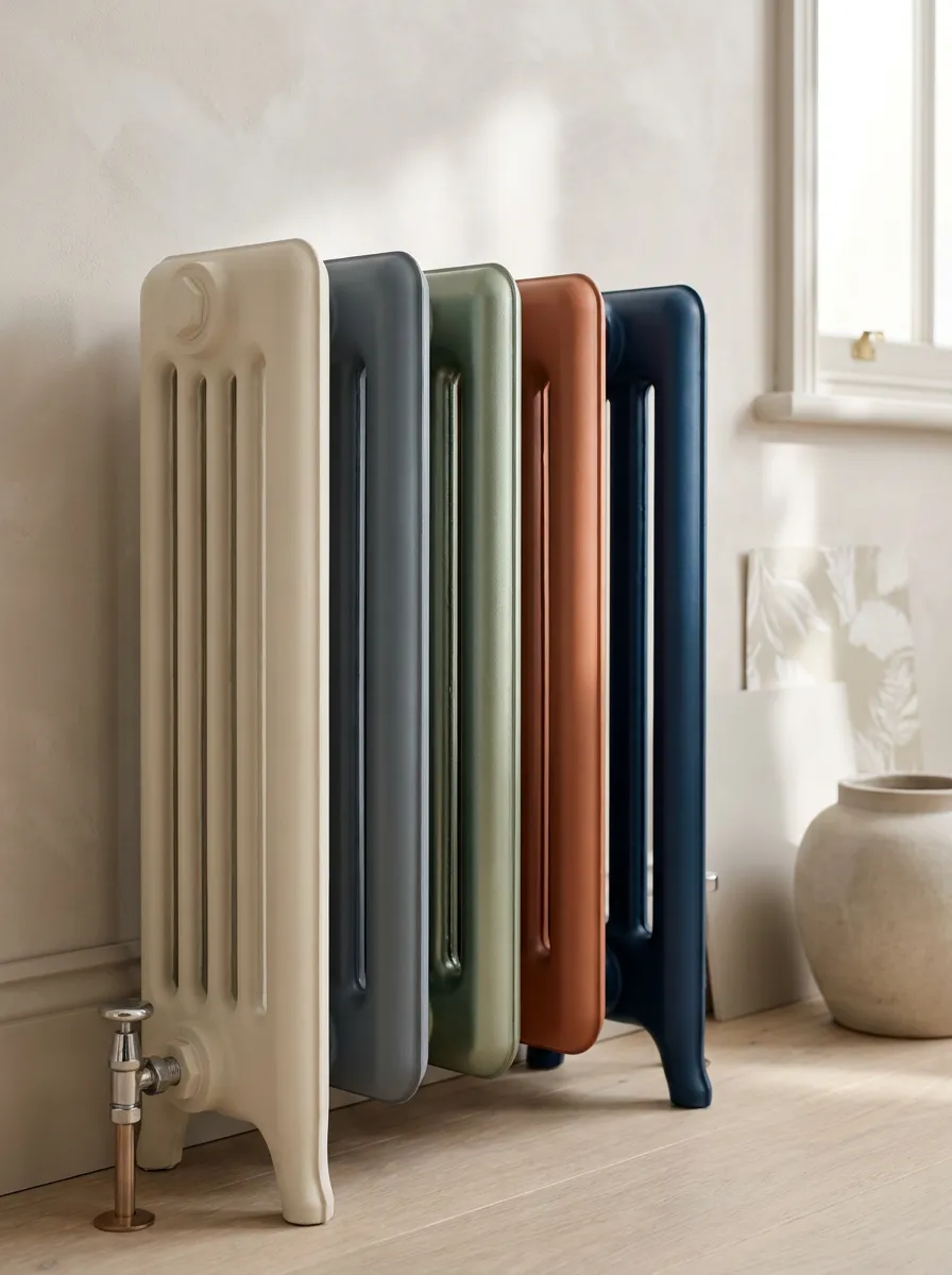 Radiateur en fonte sur-mesure aux finitions personnalisées