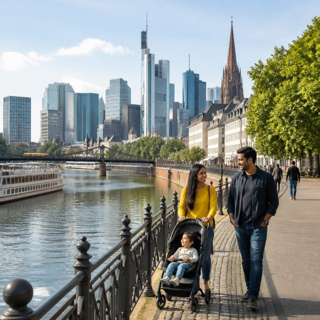 Living in Frankfurt: The Complete Guide for Indian Expats to Neighbourhoods, Cost of Living, Schools, Healthcare, and Integration