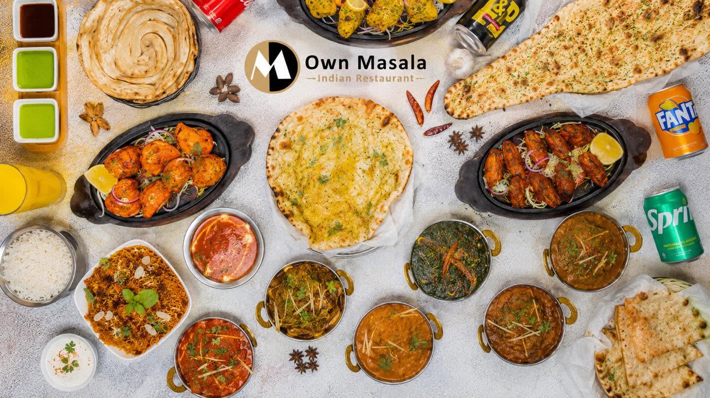 Own Masala Indian Restaurant Bar and Takeaways.