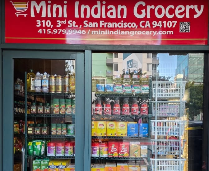 Mini indian grocery
