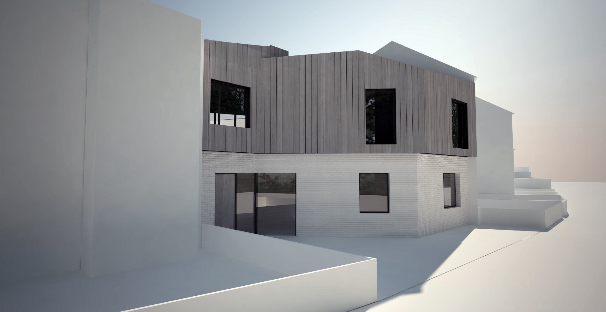 New Timber Framed House on Wanstead Flats