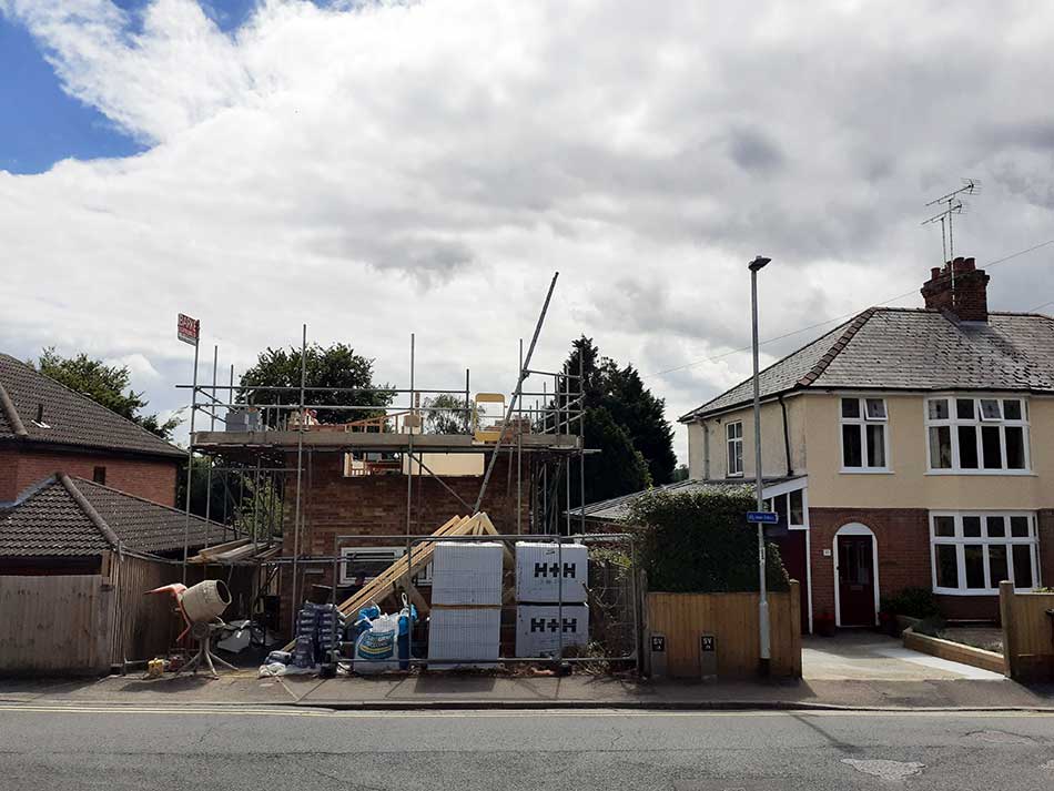 New Project in Bury St Edmunds Starts on Site