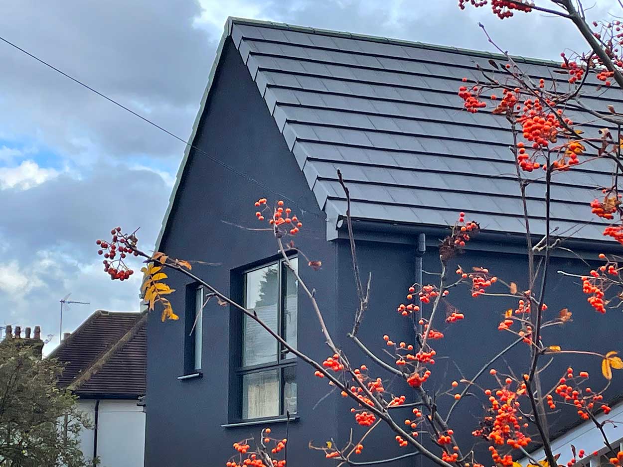 Energy efficient house completed in Bury St Edmunds