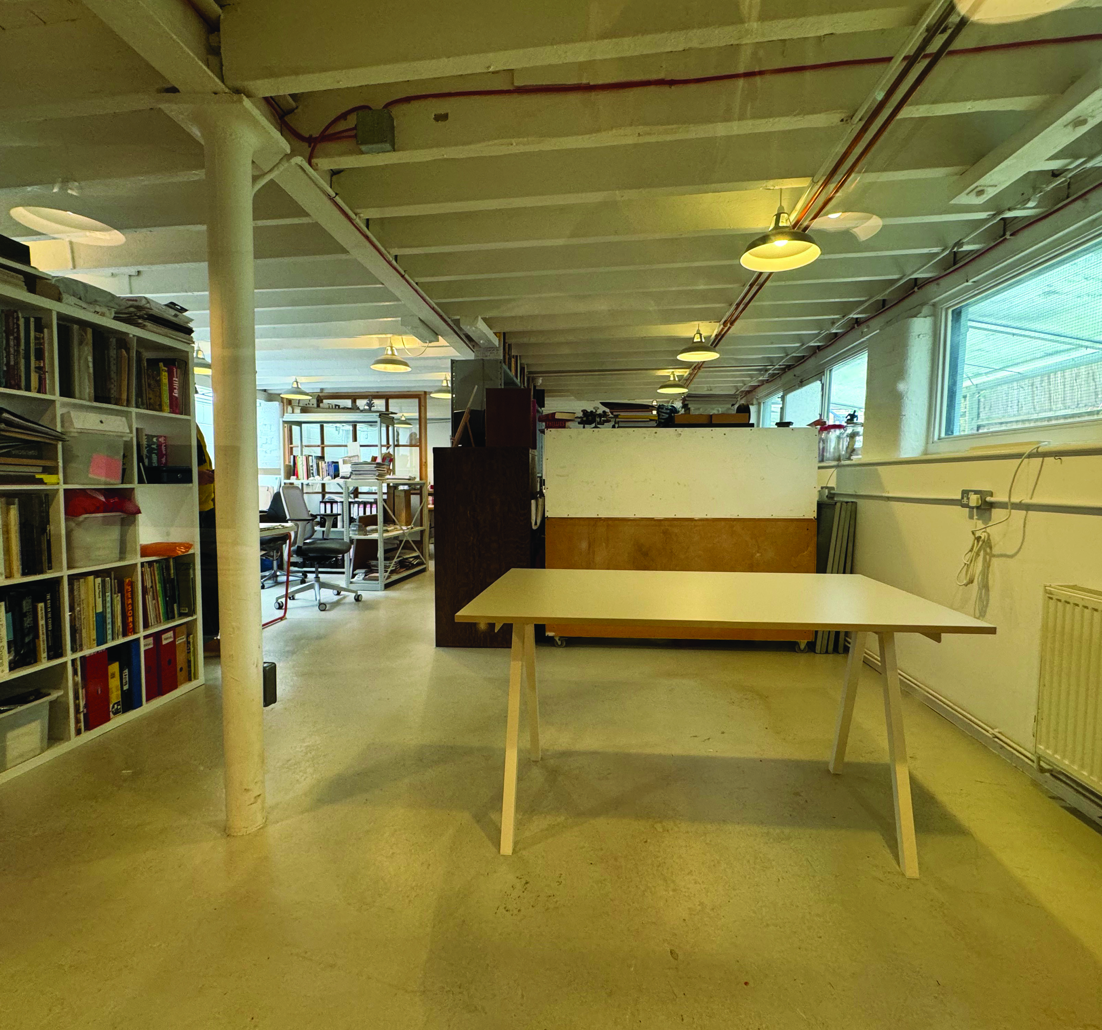 Studio Space To Rent at De Beauvoir Workshops